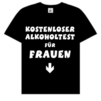 Alkoholtest | Funshirt Herren T-Shirt
