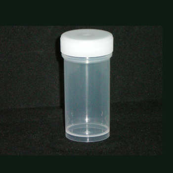 50 ml Kunststoffschraubdose klar PP mit Schraubverschluss natur