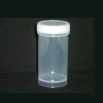 100 ml Kunststoffschraubdose klar PP mit Schraubverschluss natur