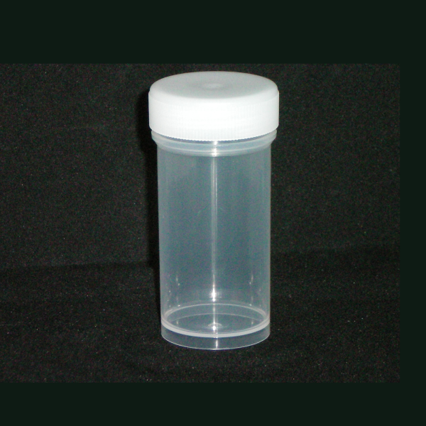 100x 50 ml Kunststoffschraubdose klar PP mit Schraubverschluss natur