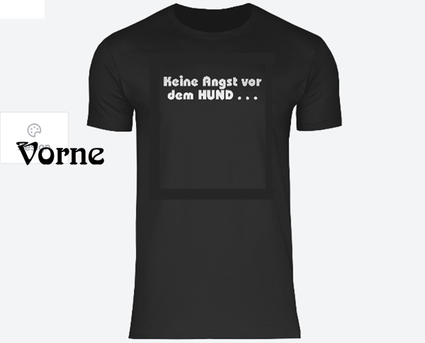 Keine Angst vor dem HUND... | Hundeshirt Herren T-Shirt